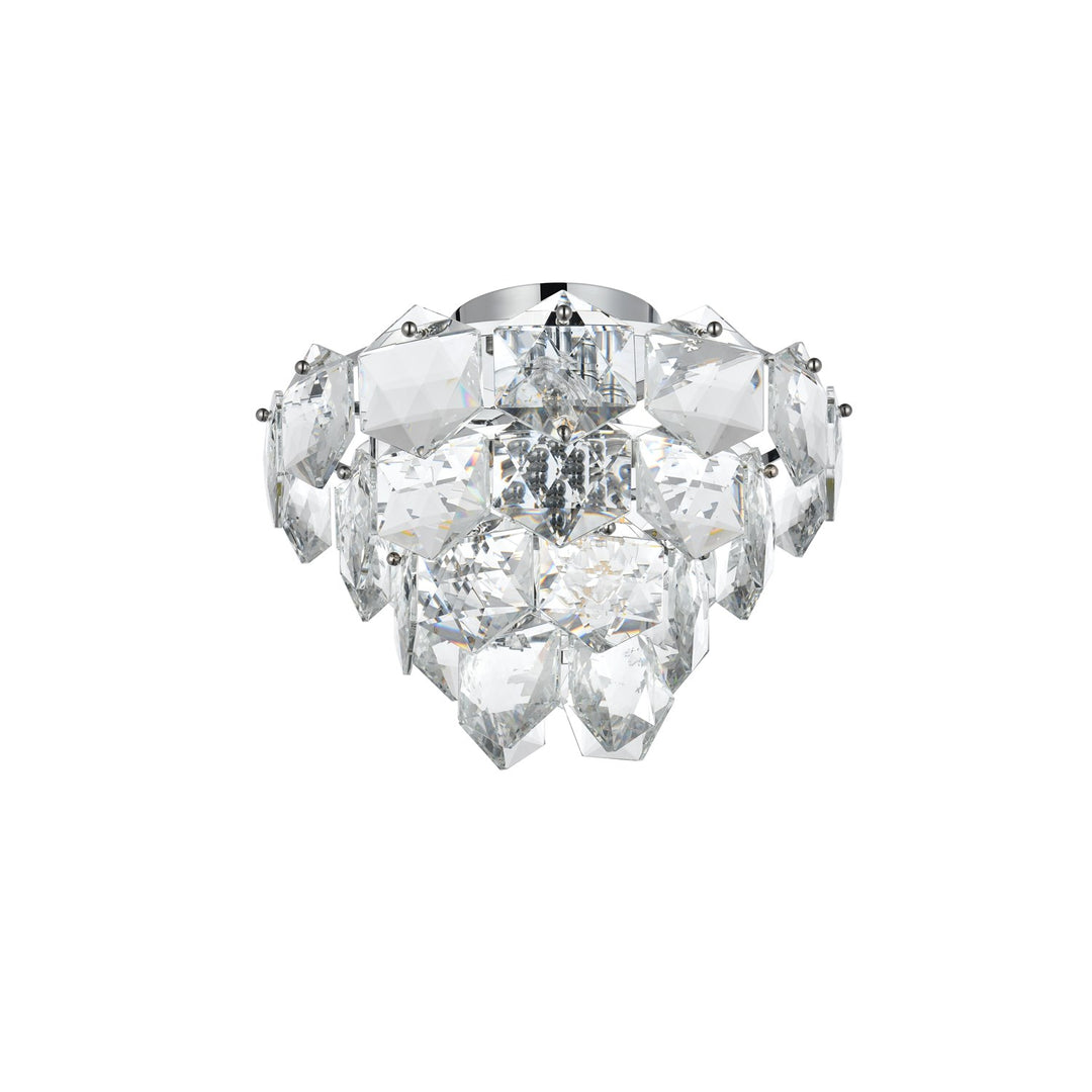 16 Inch Flush Mount In Chrome