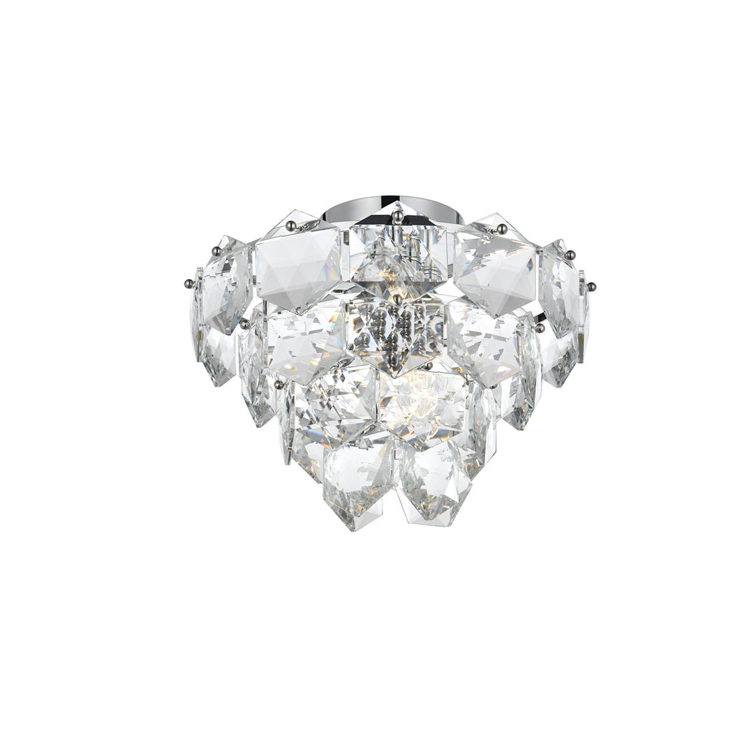 16 Inch Flush Mount In Chrome