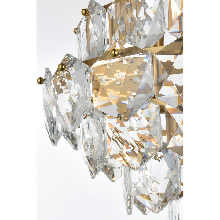 20 Inch Chandelier In Satin Gold