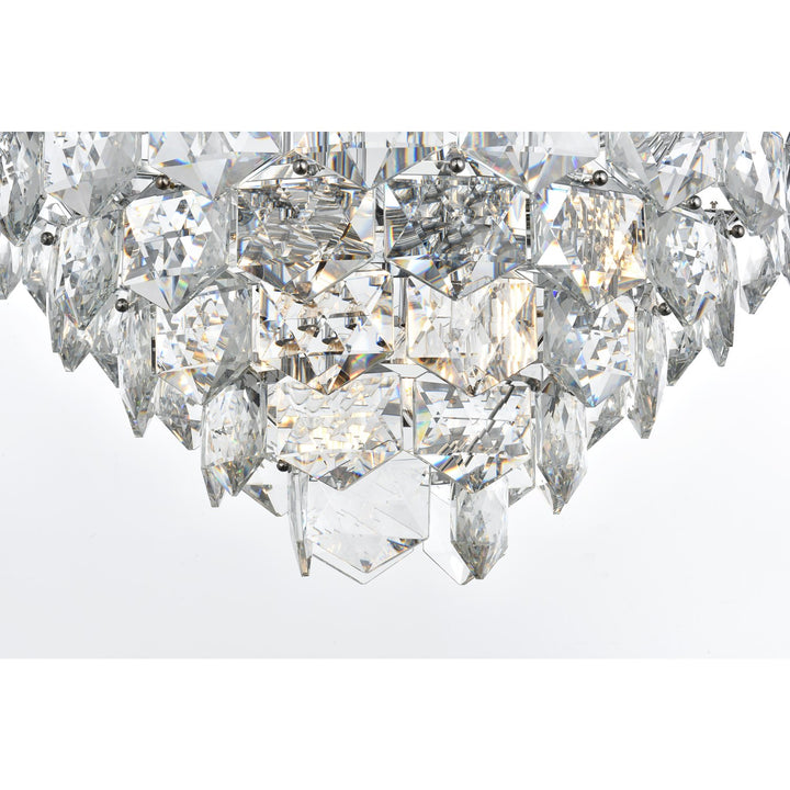 24 Inch Chandelier In Chrome