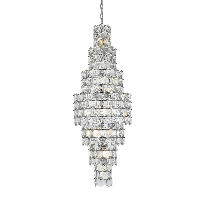 24 Inch Chandelier In Chrome