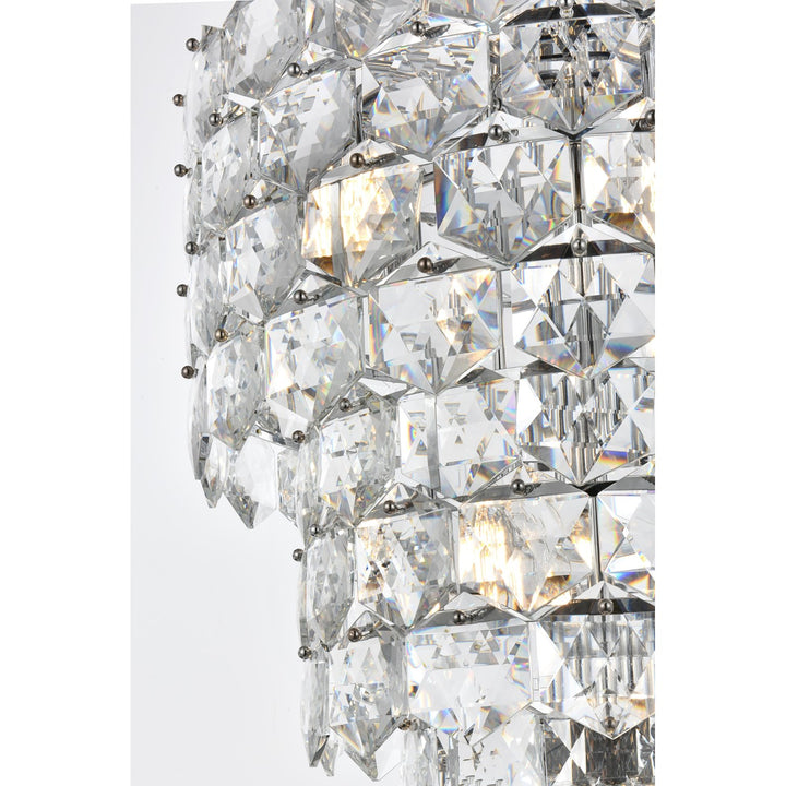 24 Inch Chandelier In Chrome