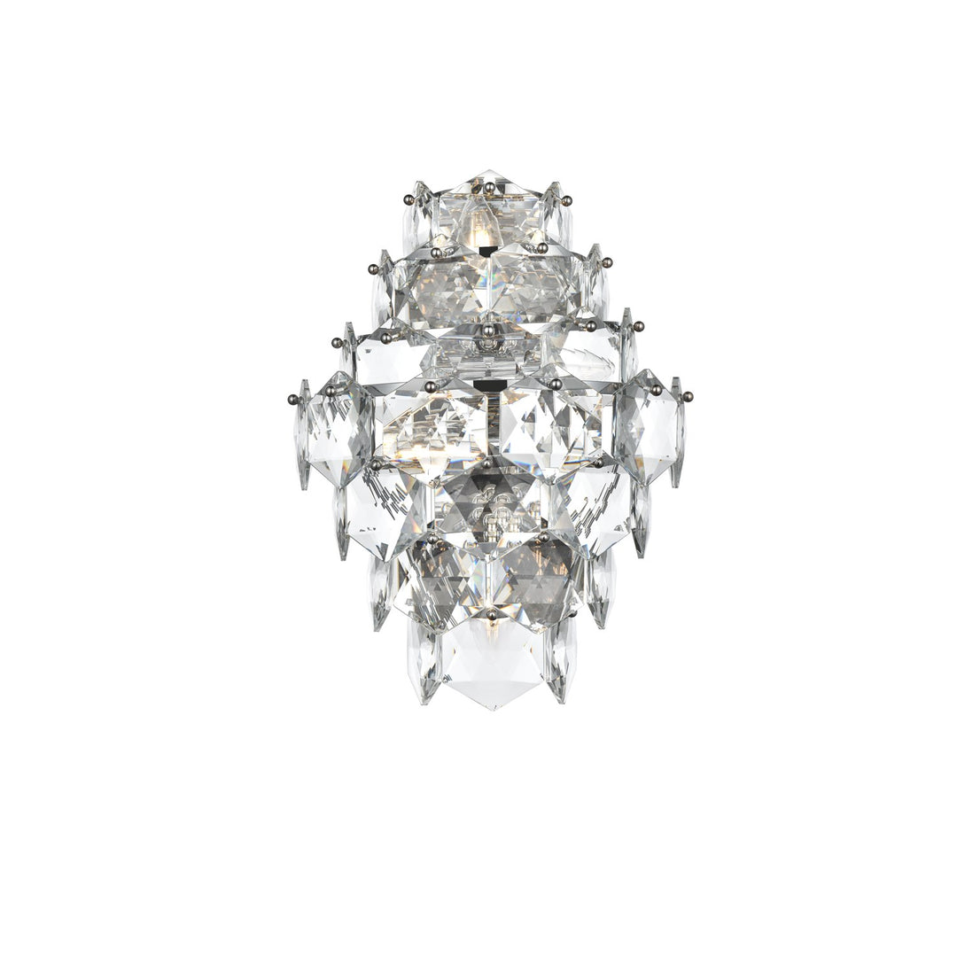 18 Inch Wall Sconce In Chrome by Elegant Lighting