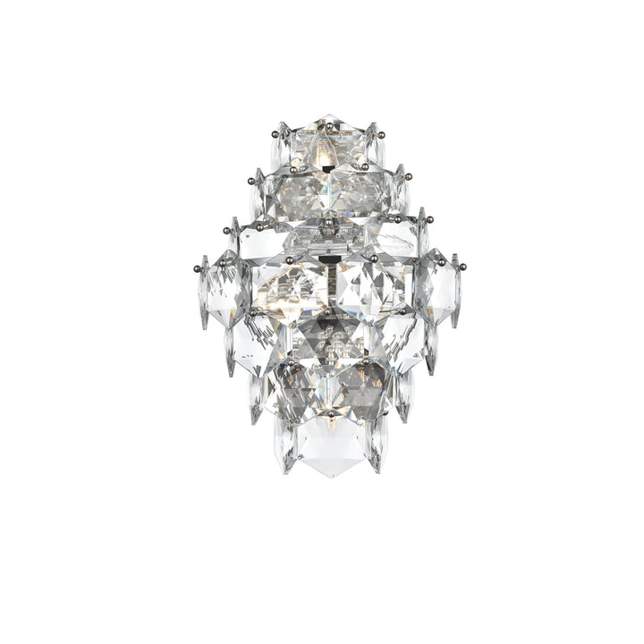 18 Inch Wall Sconce In Chrome by Elegant Lighting