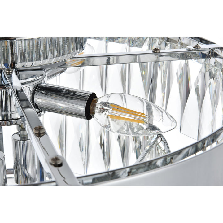 18 Inch Flush Mount In Chrome