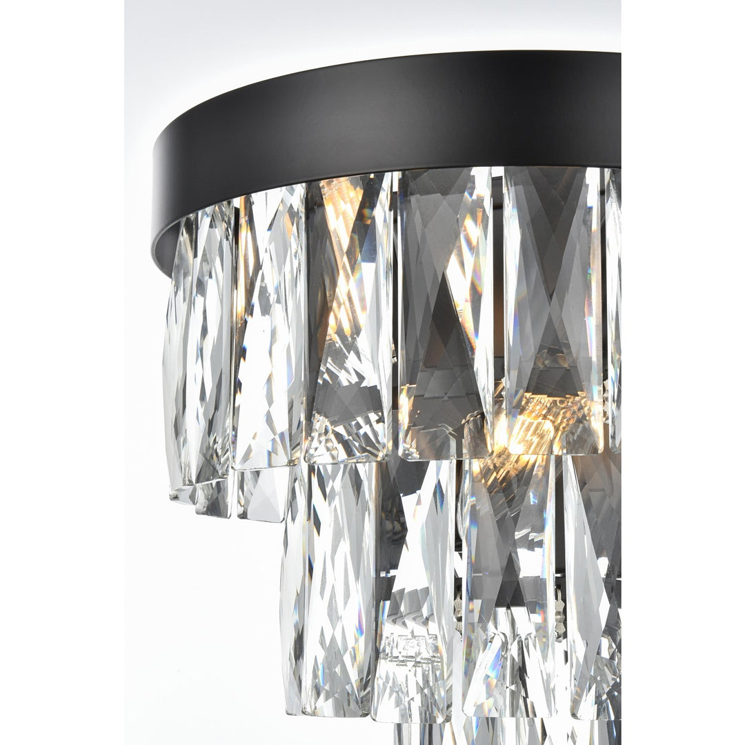 10 Inch Wall Sconce In Black