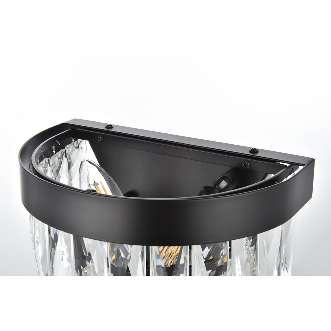 10 Inch Wall Sconce In Black