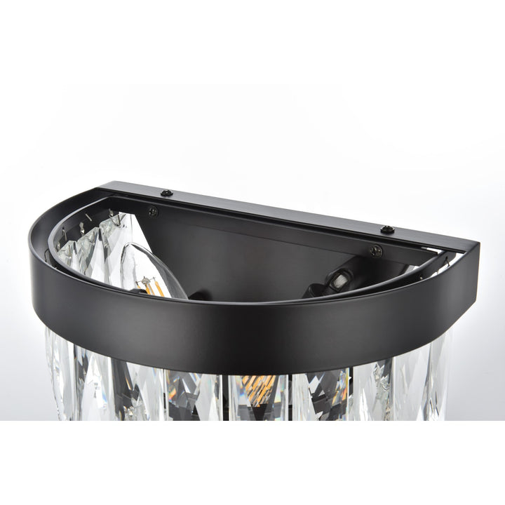 10 Inch Wall Sconce In Black