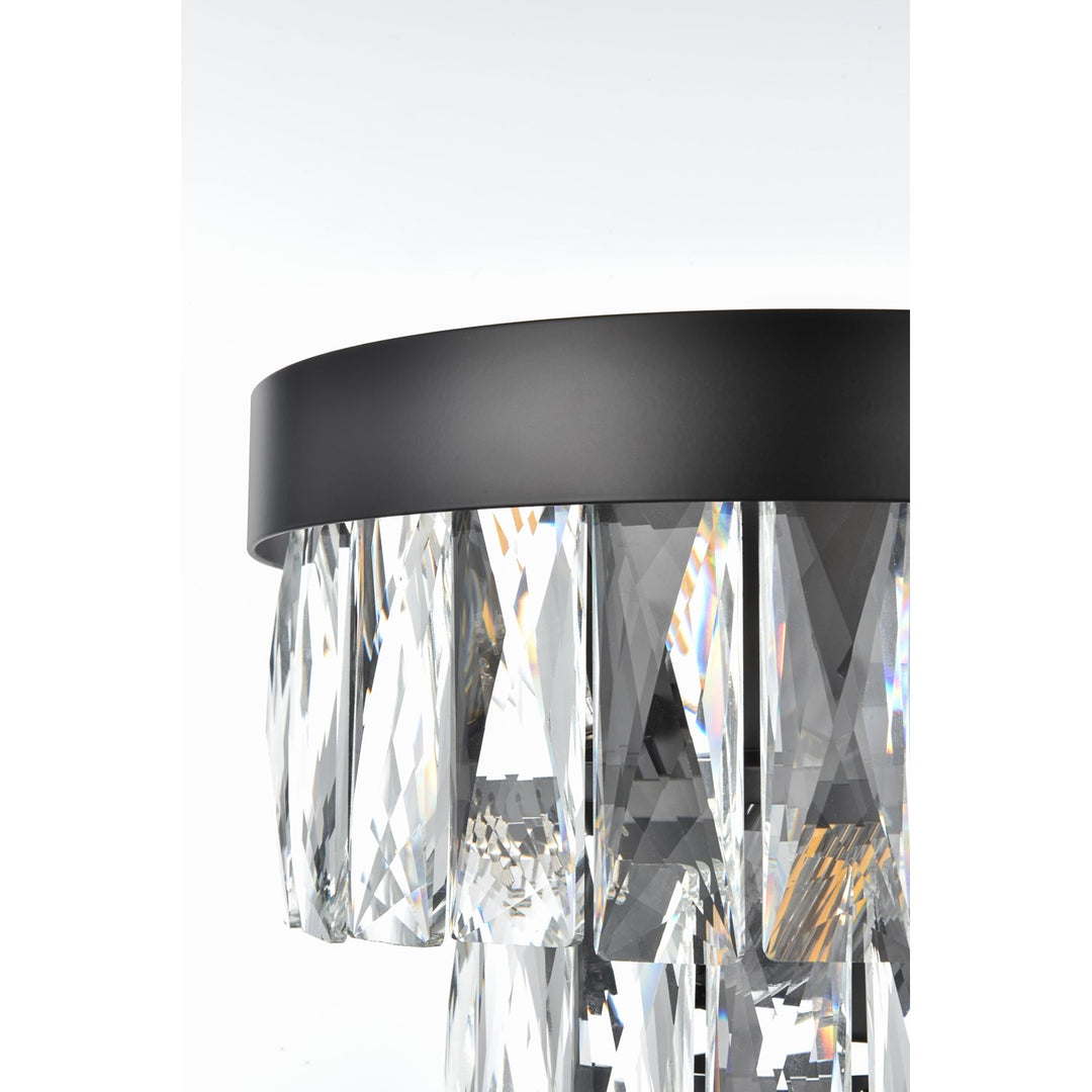 10 Inch Wall Sconce In Black