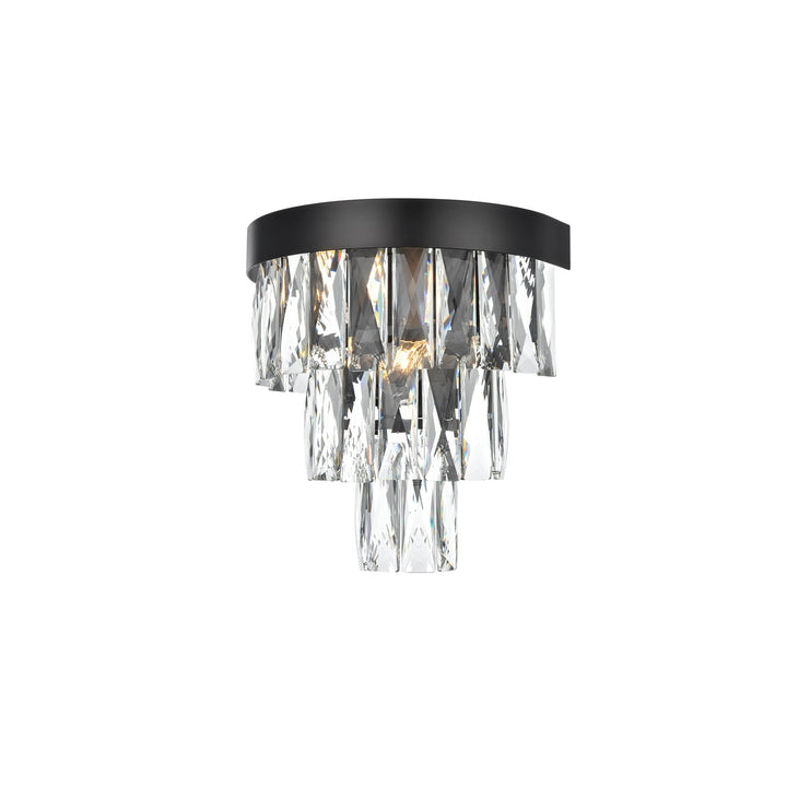 10 Inch Wall Sconce In Black