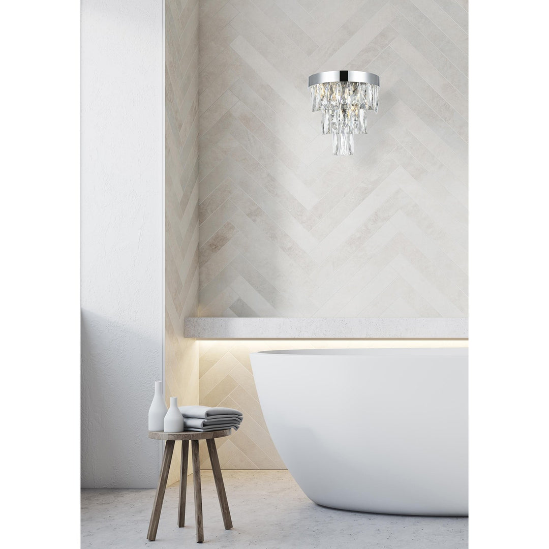 10 Inch Wall Sconce In Chrome