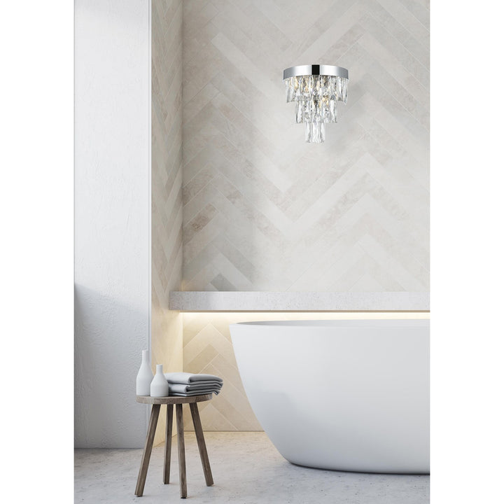 10 Inch Wall Sconce In Chrome