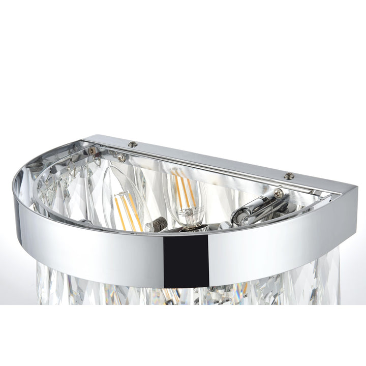 10 Inch Wall Sconce In Chrome