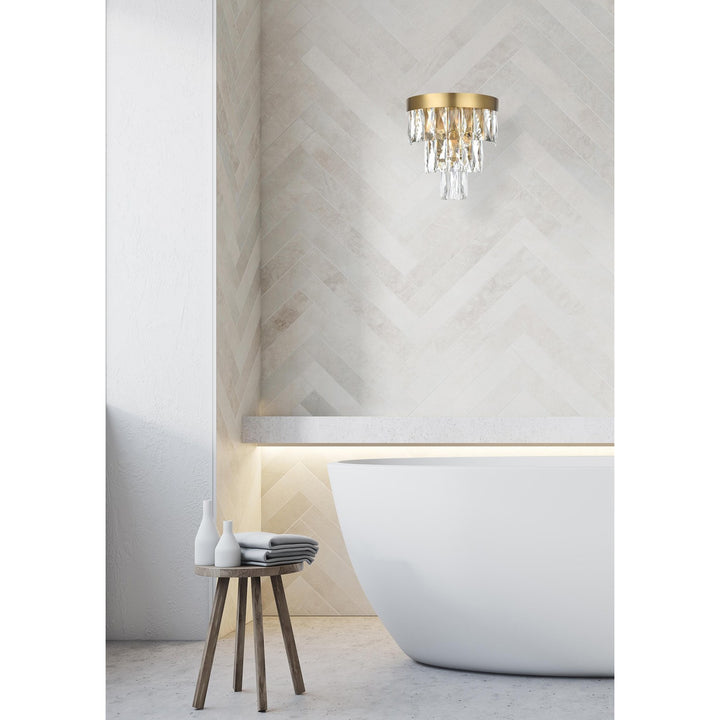 10 Inch Wall Sconce In Satin Gold