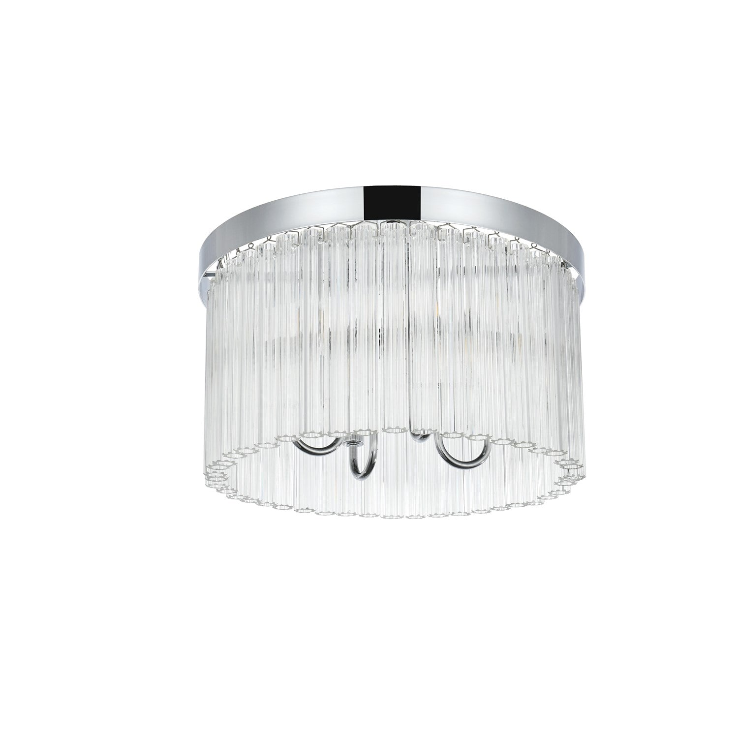16 Inch Flush Mount In Chrome