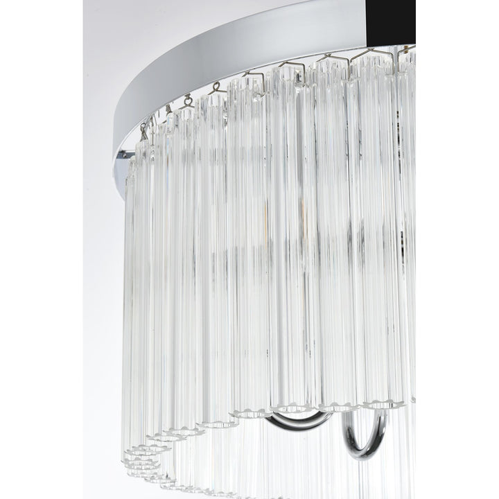 16 Inch Flush Mount In Chrome