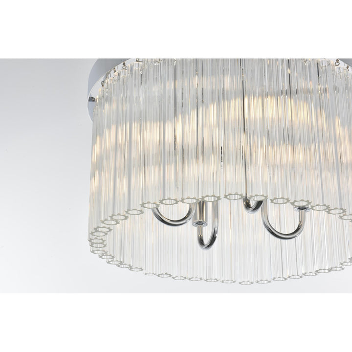 16 Inch Flush Mount In Chrome