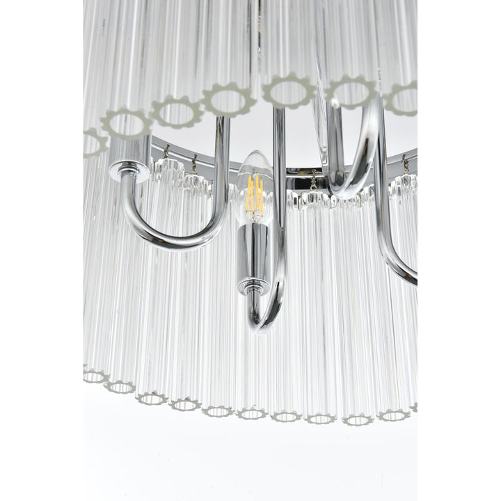 16 Inch Flush Mount In Chrome