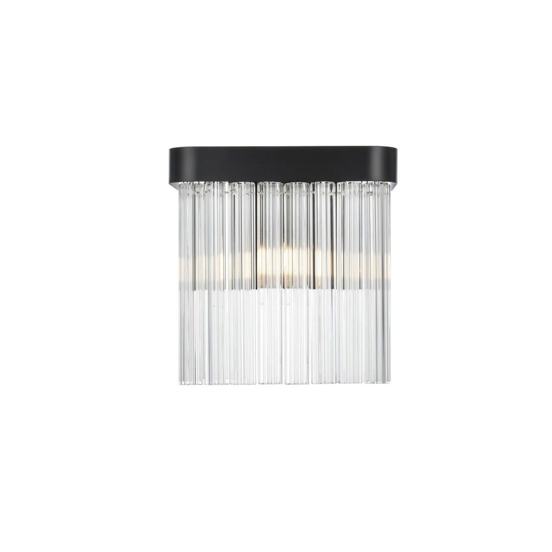 9 Inch Wall Sconce In Black by Elegant Lighting