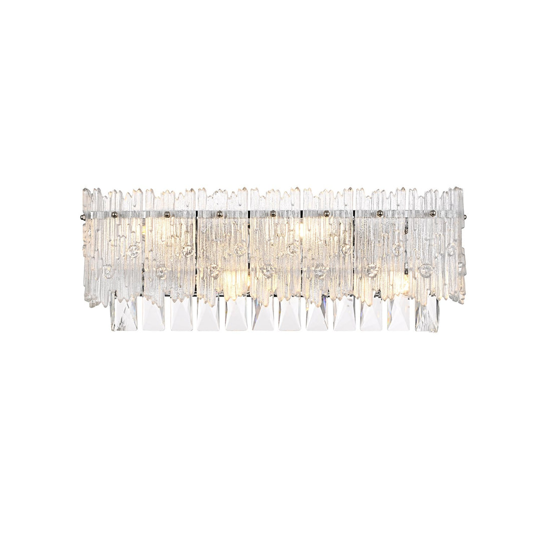 19 Inch Wall Sconce In Chrome by Elegant Lighting