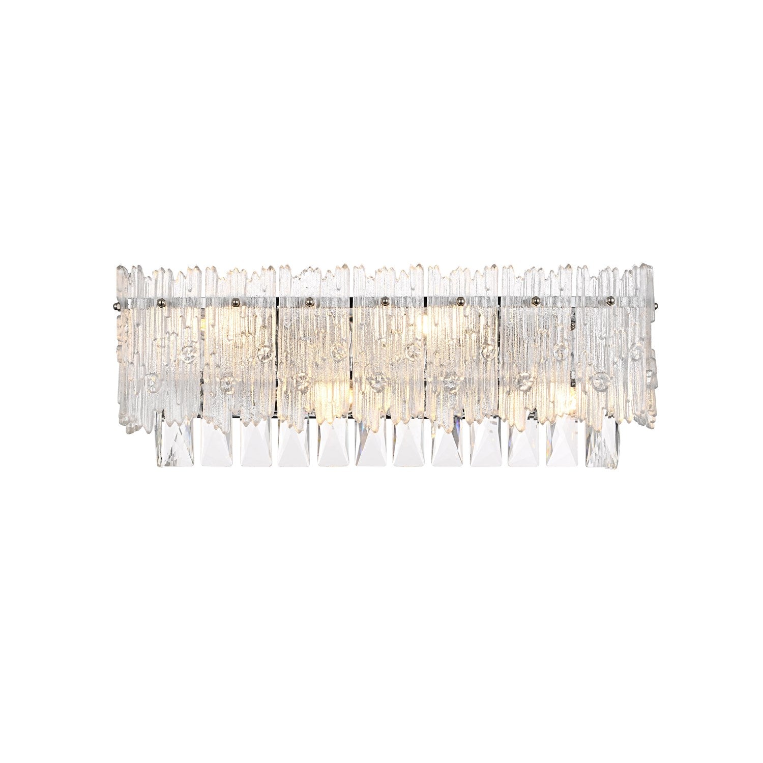 19 Inch Wall Sconce In Chrome by Elegant Lighting