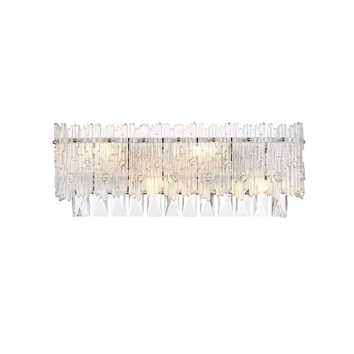 19 Inch Wall Sconce In Chrome by Elegant Lighting