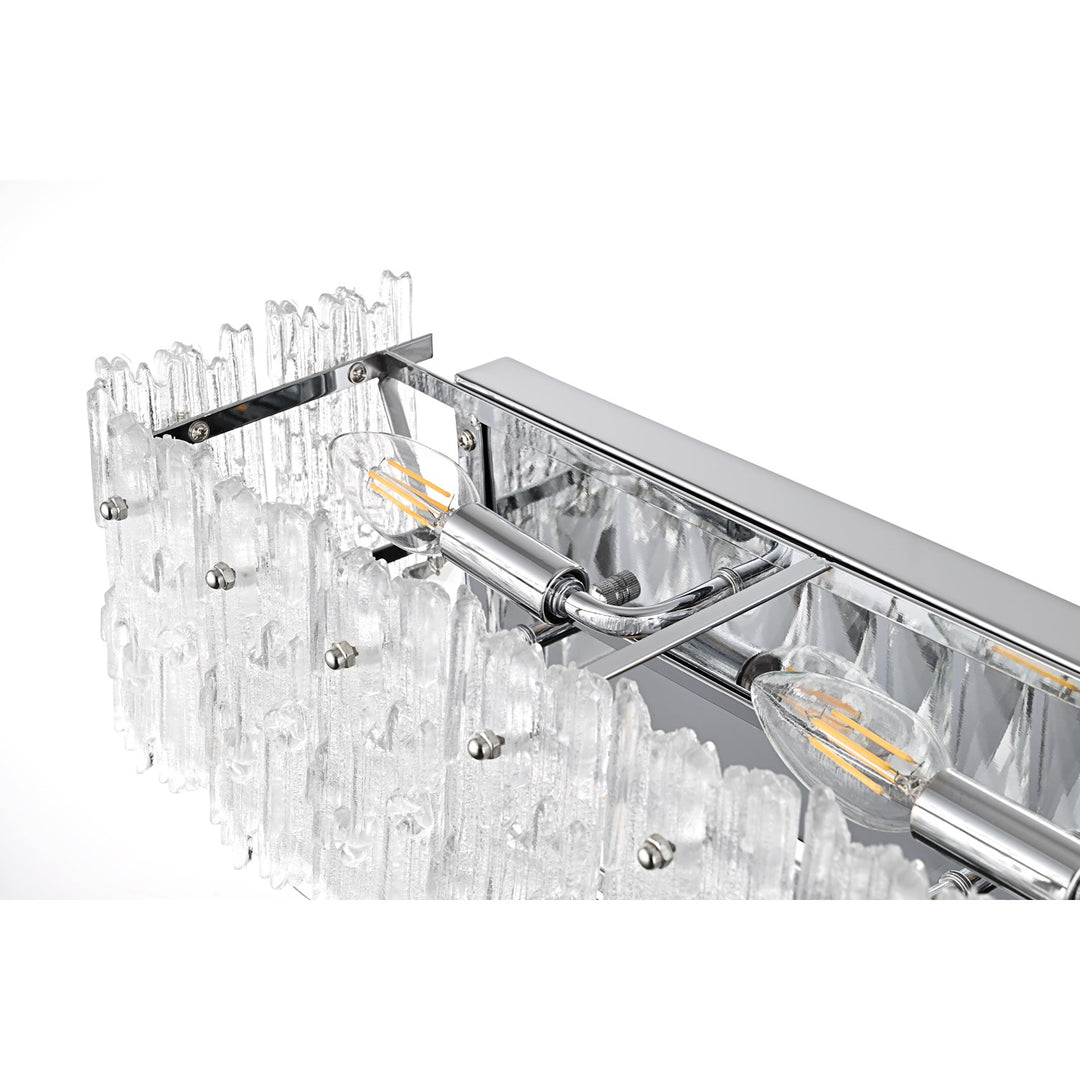 19 Inch Wall Sconce In Chrome