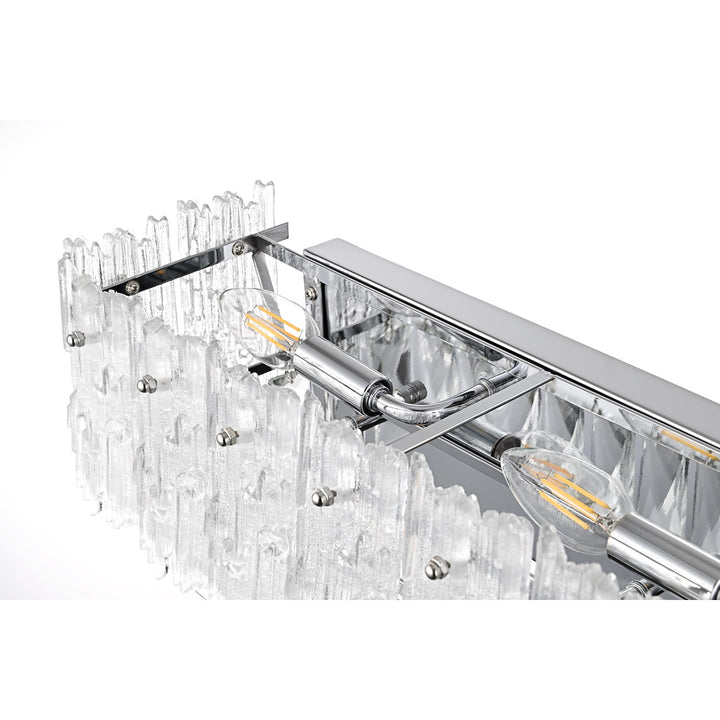 19 Inch Wall Sconce In Chrome