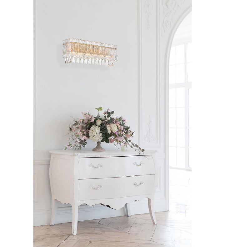 19 Inch Wall Sconce In Satin Gold