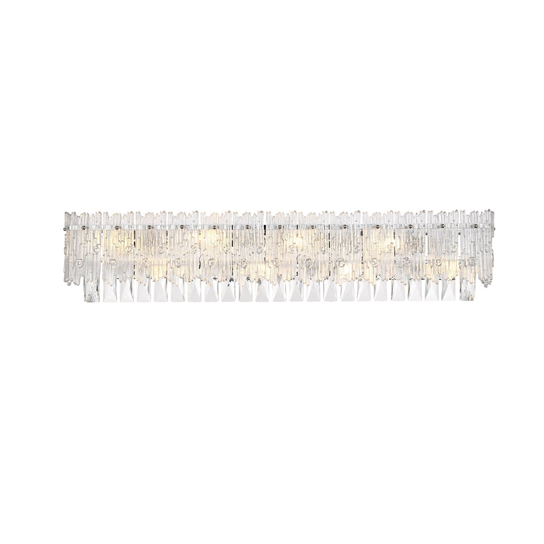 34.5 Inch Wall Sconce In Chrome by Elegant Lighting