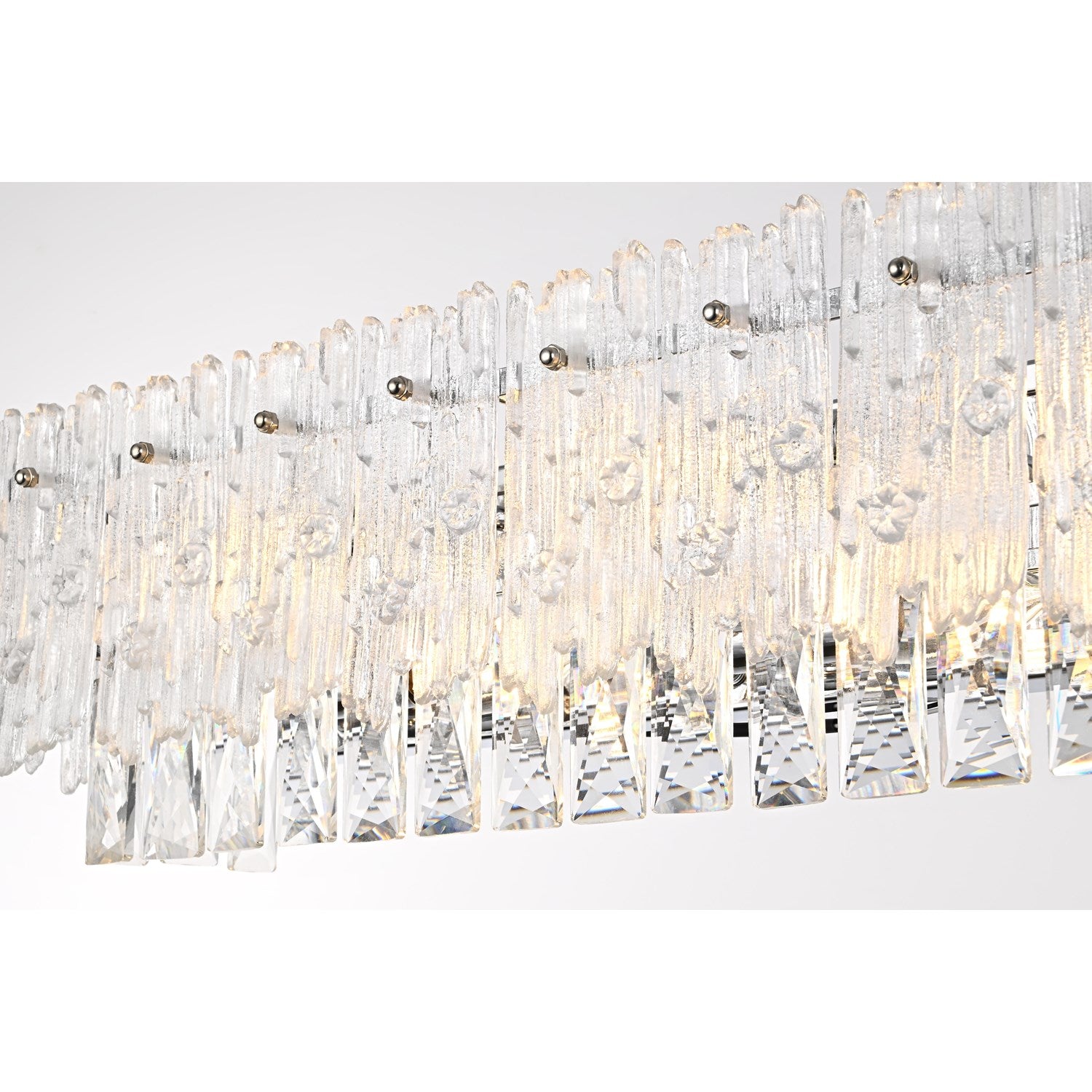 34.5 Inch Wall Sconce In Chrome