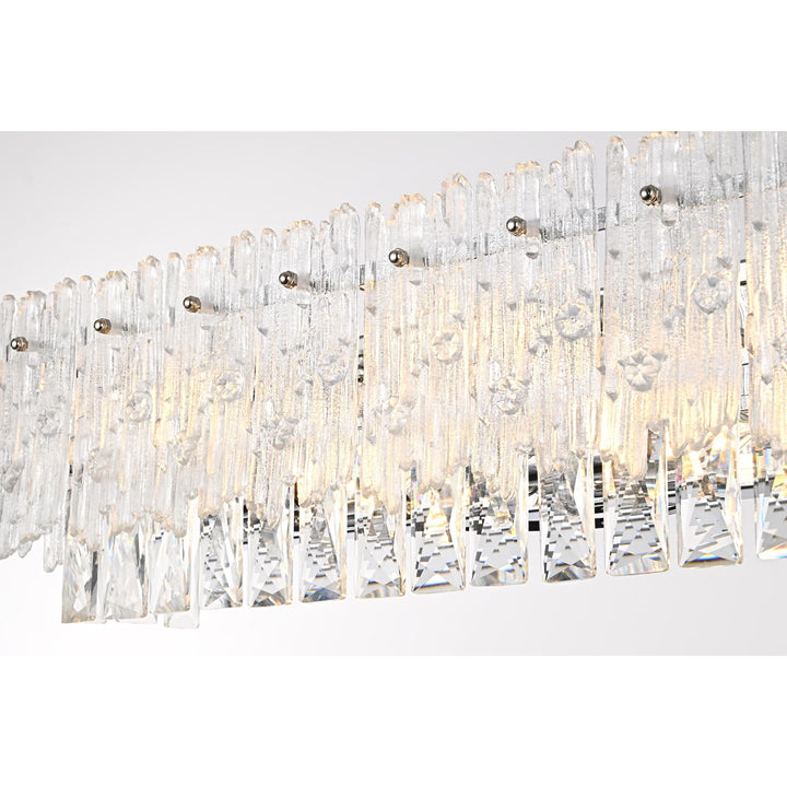 34.5 Inch Wall Sconce In Chrome