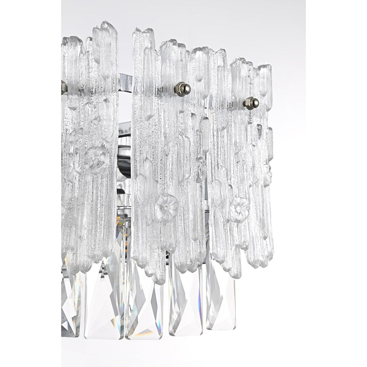 34.5 Inch Wall Sconce In Chrome