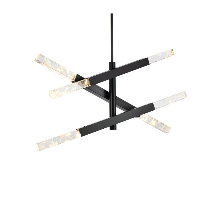 3-Bar Pendant In Black