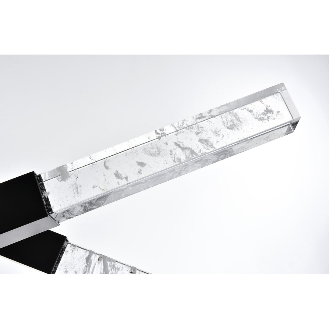 3-Bar Pendant In Black