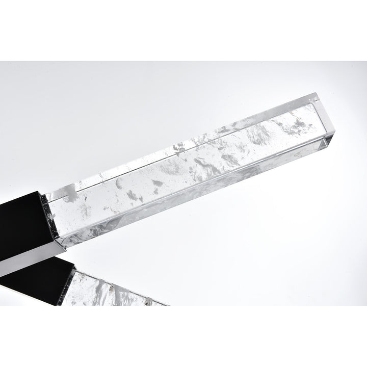 3-Bar Pendant In Black
