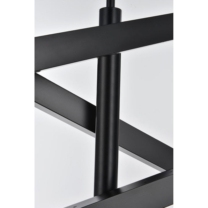 3-Bar Pendant In Black
