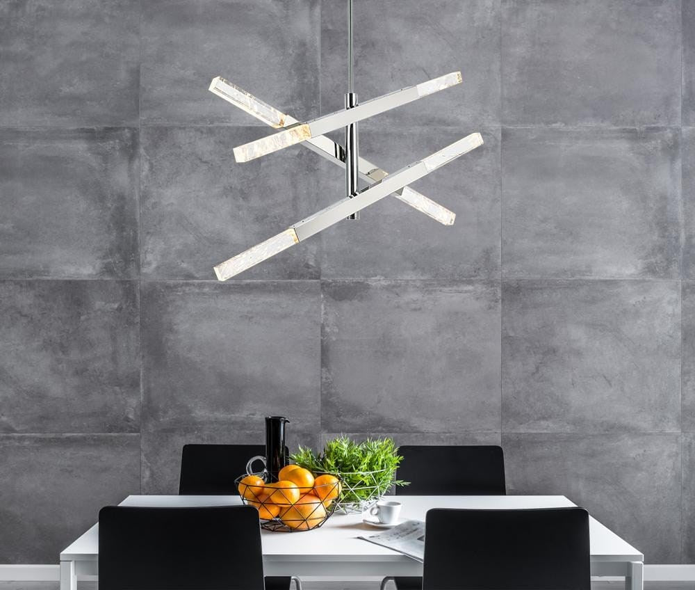 3-Bar Pendant In Chrome
