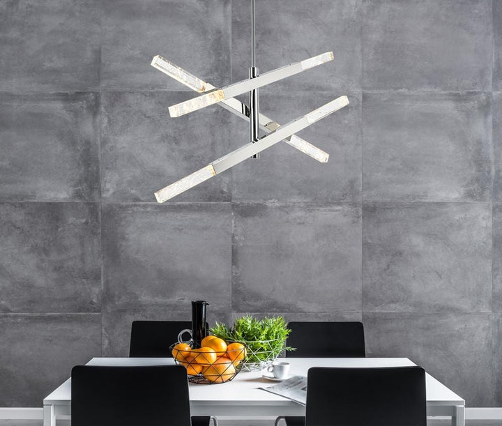 3-Bar Pendant In Chrome