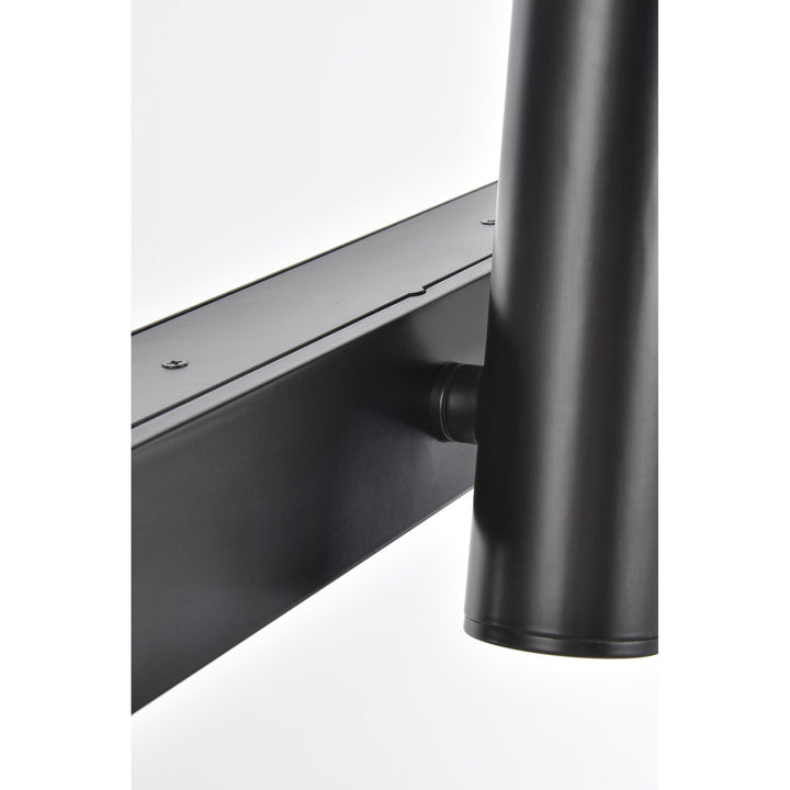 4-Bar Pendant In Black