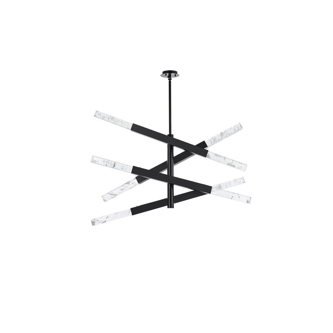 4-Bar Pendant In Black