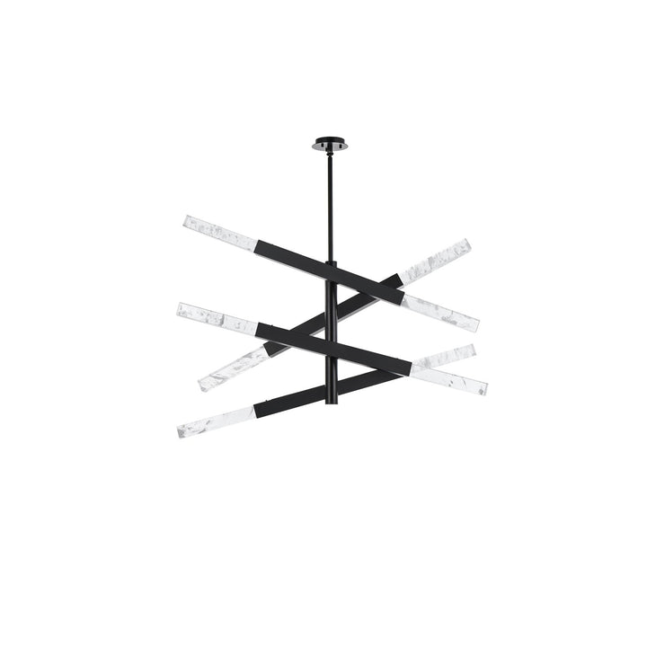4-Bar Pendant In Black