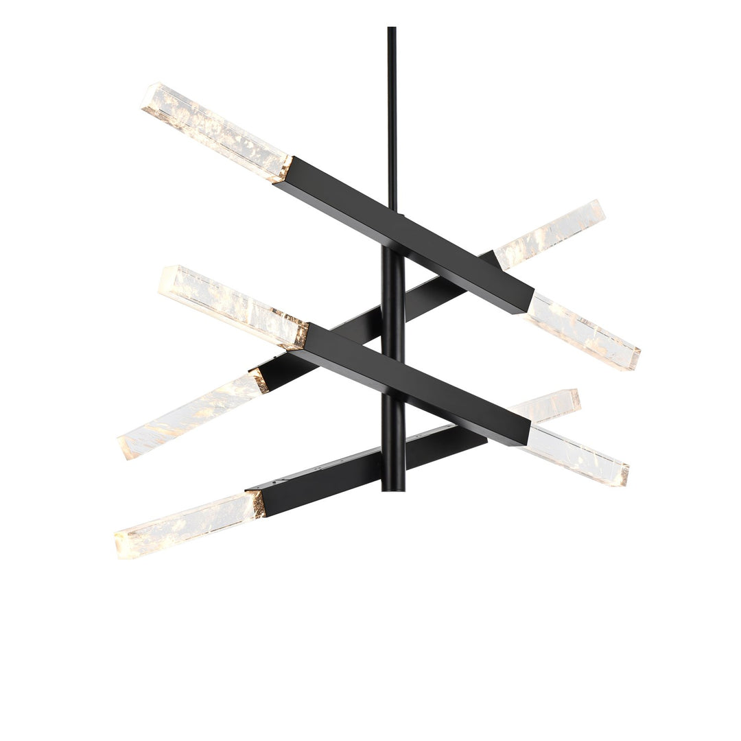 4-Bar Pendant In Black