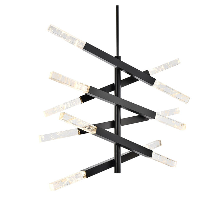 6-Bar Pendant In Black