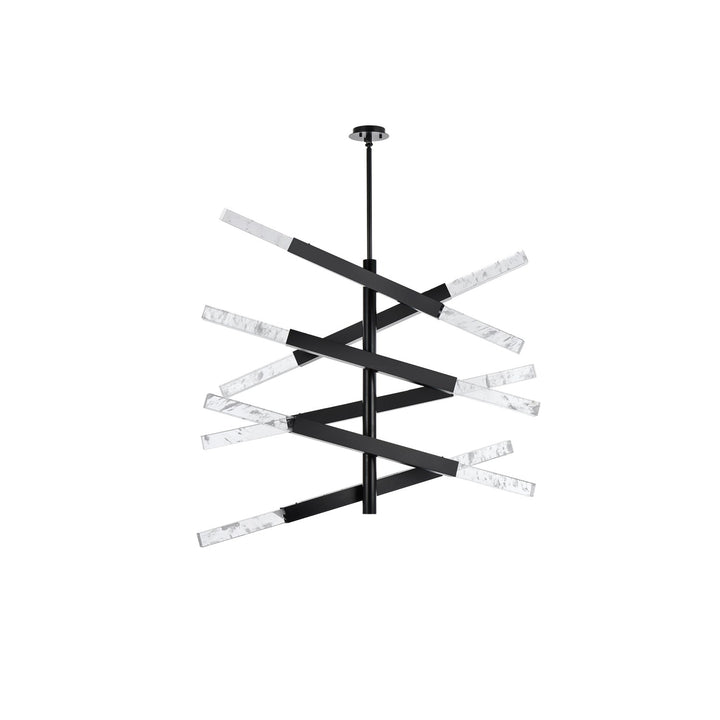 6-Bar Pendant In Black