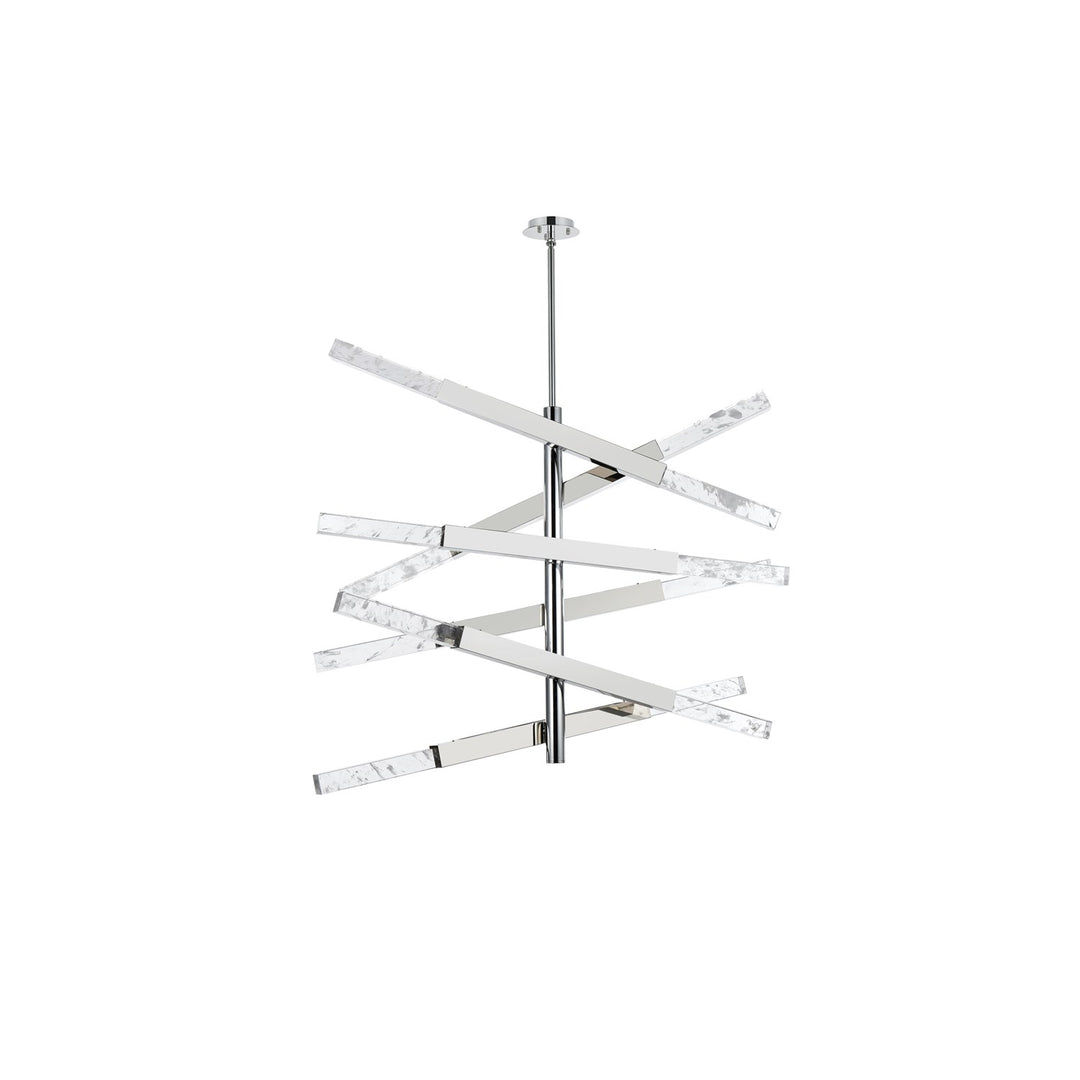 6-Bar Pendant In Chrome