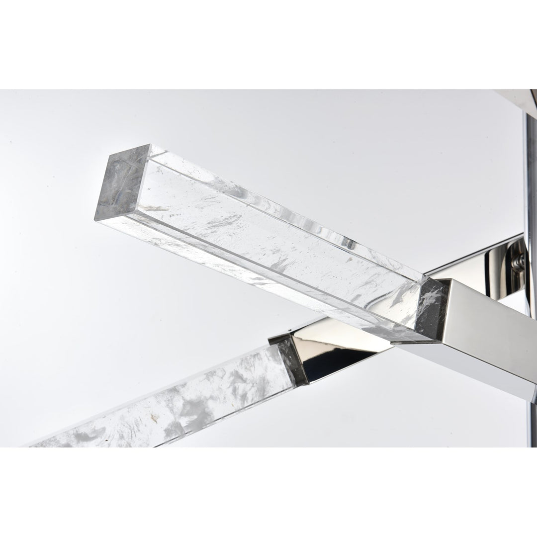 6-Bar Pendant In Chrome