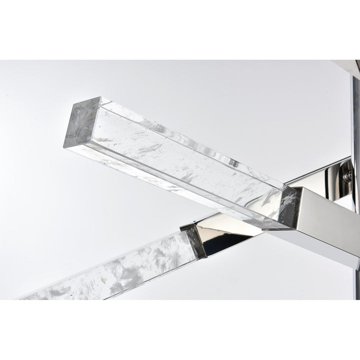 6-Bar Pendant In Chrome