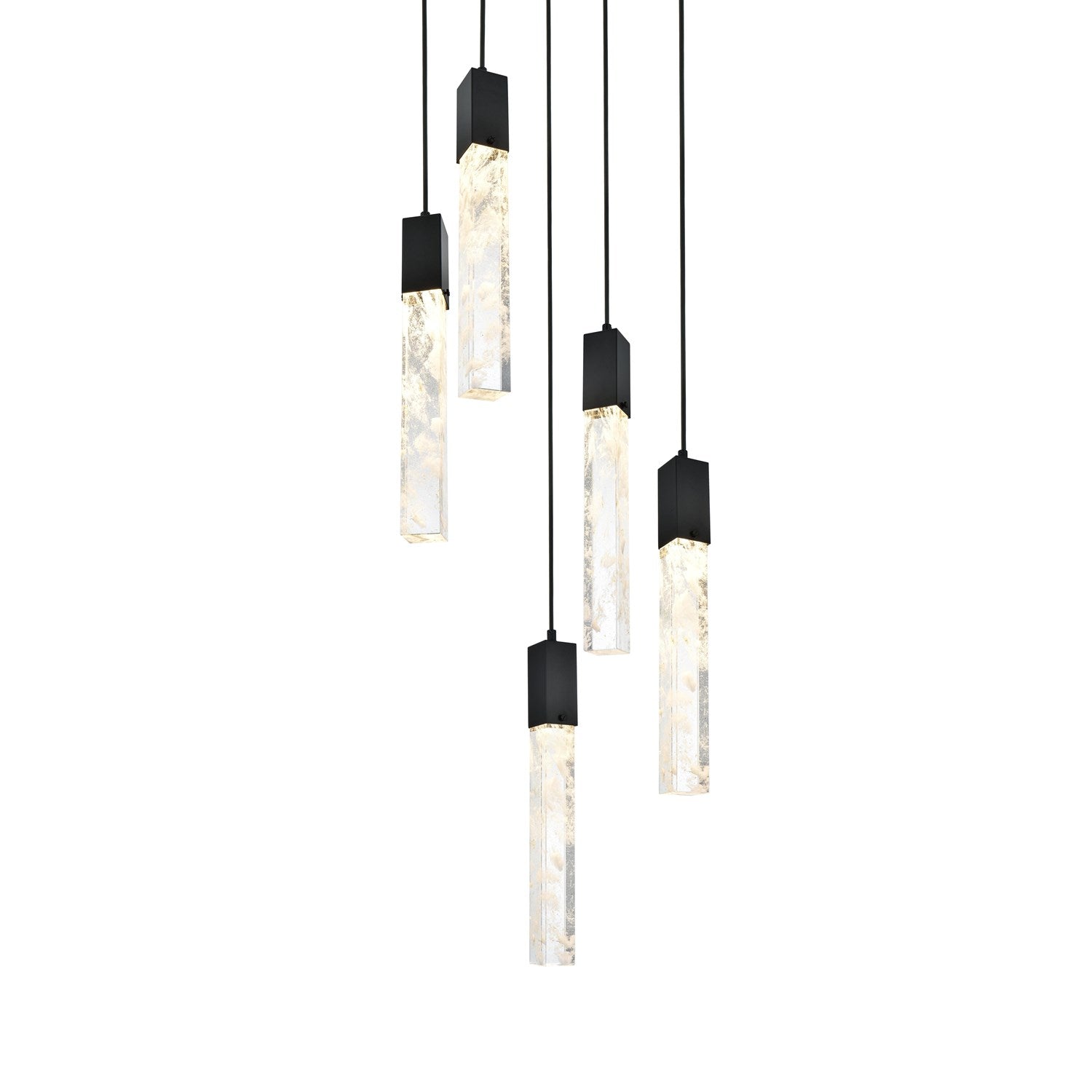 16 Inch Pendant In Black
