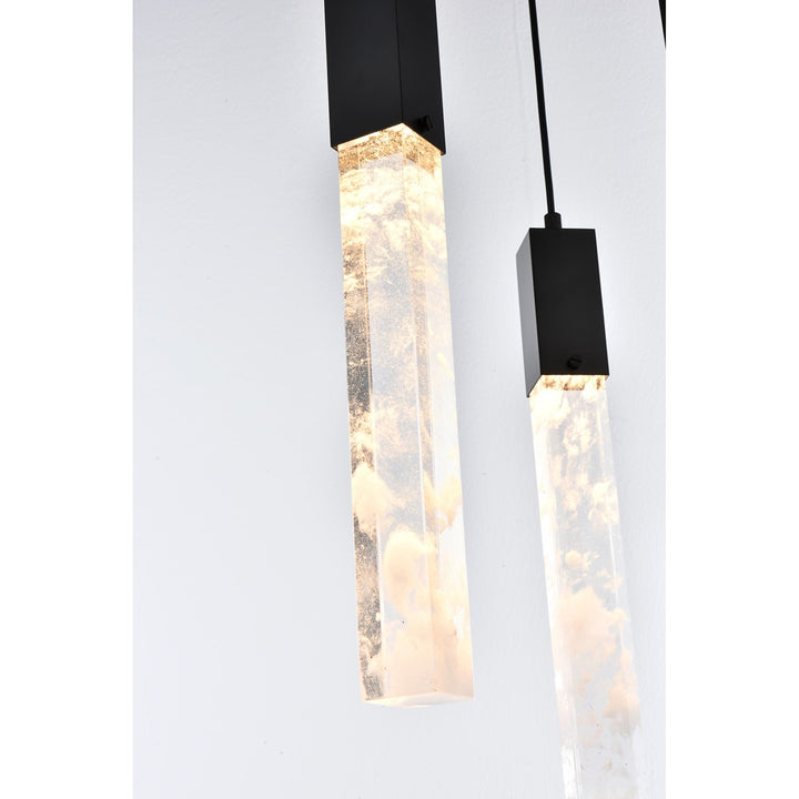 16 Inch Pendant In Black